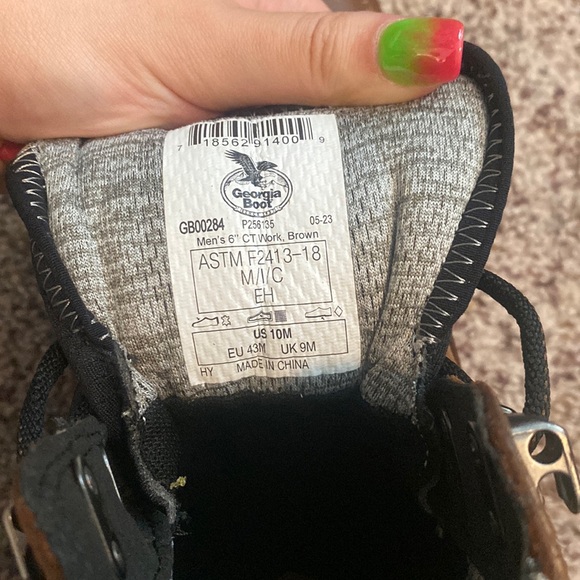 ★NWT★ GEORGIA BOOT - Rumbler, Men’s Work Boot - GB00284 - Size 10 - Picture 5 of 8